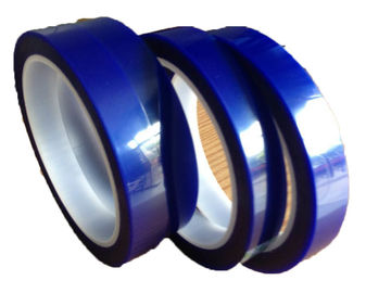 Özelleştirilmiş Kaplamalı Akrilik Film Ekleme Bandı 65Um Kalınlığı Mavi Renk