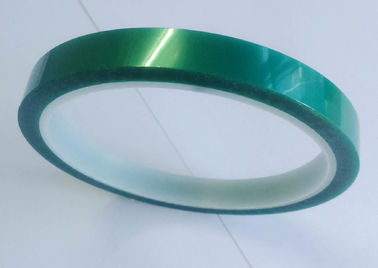 Kaplama için Silikon Yapıştırıcı ile ISO9001 Koyu Yeşil Polyester Bant 85um
