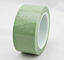 Bırakma kağıt yapıştırma için silikon yapışkan kanalı yeşil PET film yapıştırma bandı
